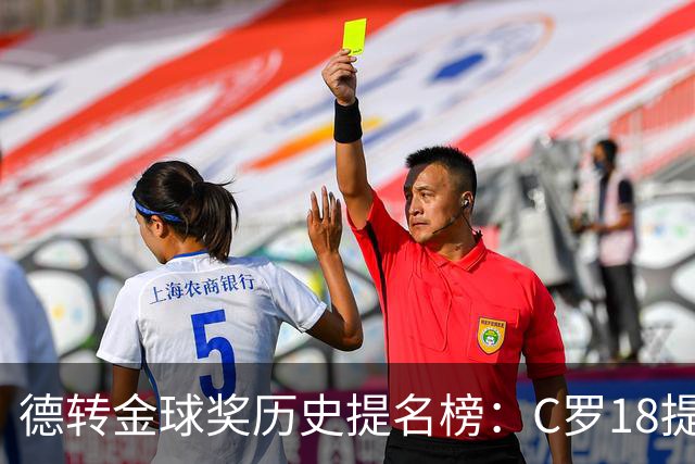 德转金球奖历史提名榜：C罗18提5冠居首 梅西17提8冠次之